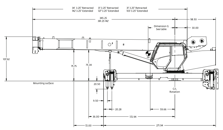 40 Ton National Drawing
